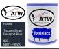 Preview: Honda, Trooper Blue / Passport Blue, 833 / B801-P802-0: 1L Lackdose, von ATW Autoteile West.